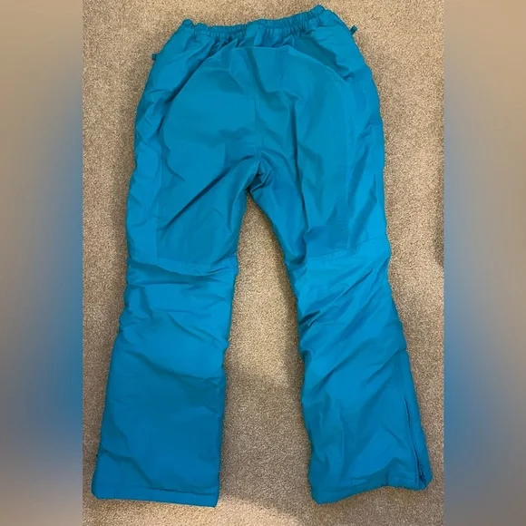 Lands End Turquoise Snow Pants - Picture 2 of 5